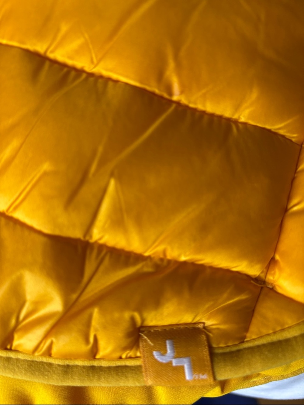 JoyLab Yellow Quilted Puffer Vest - Picture 3 of 5